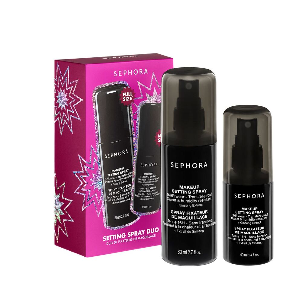 SETTING SPRAY DUO (D&Uacute;O DE FIJADORES DE MAQUILLAJE)